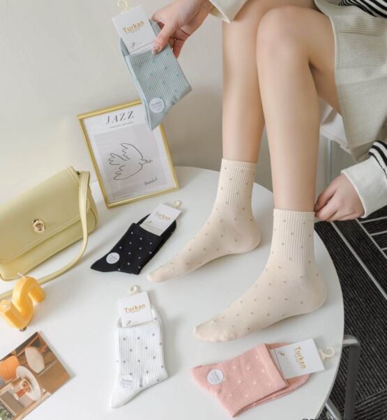 Носки женские тонкие «Turkan» №7151 крапинка (10 пар)