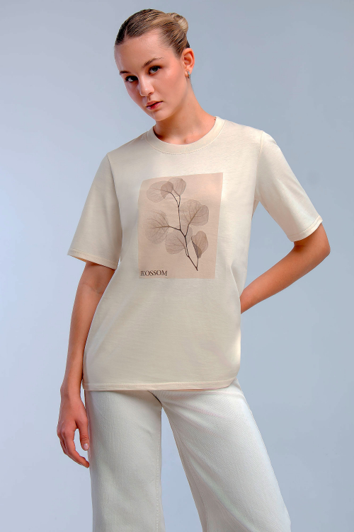 Футболка женская «Калинка» №31133 (44-52)