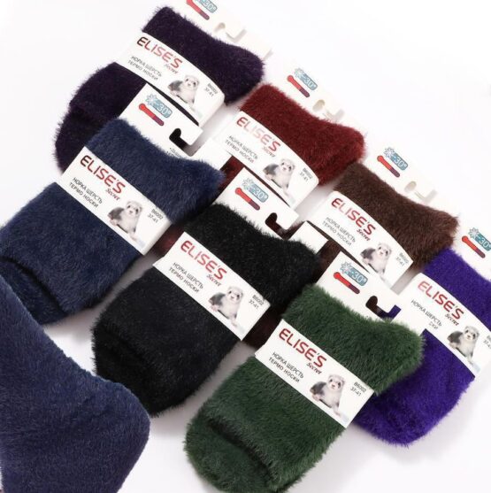 Носки женские теплые «Elise’s» №В6002 норка (10 пар)