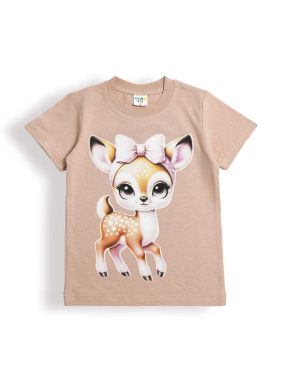 Футболка детская «Dias» №DK0001 (1-4 года) аппликация для девочки