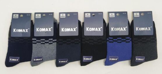 Носки детские теплые «Komax» №С90 (30-34, 35-39) махровые (12 пар)