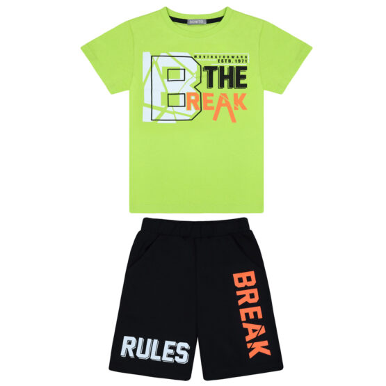 Комплект детский «Bonito» №1630 (8-12 лет) футболка+шорты, мальчик