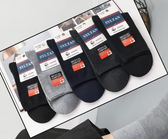 Носки мужские тонкие «Syltan» №9860 медик (10 пар)