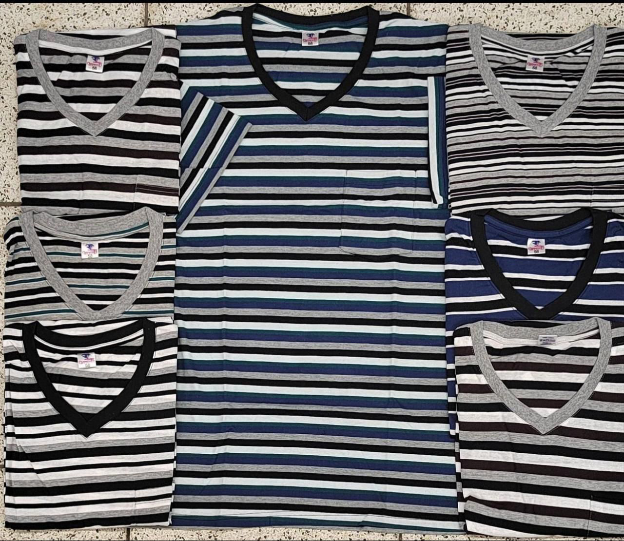 Футболка мужская полоска