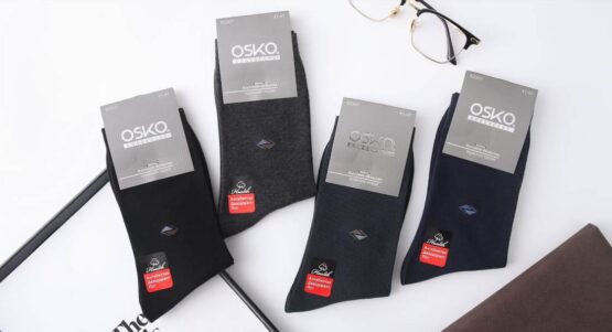 Носки мужские тонкие «Osko» №2306, 2307 (12 пар)