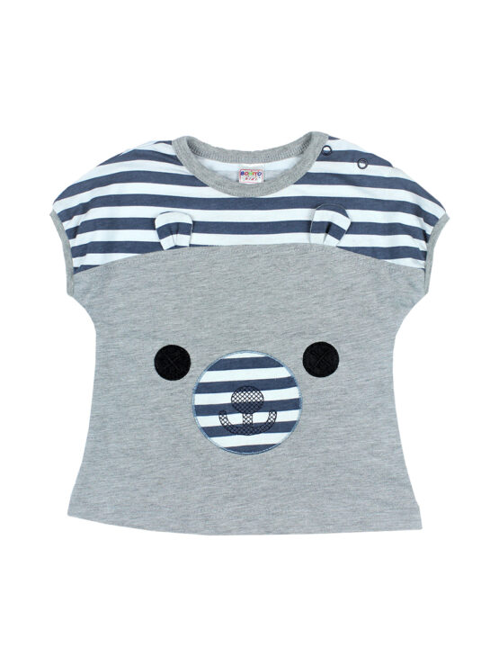 Футболка детская «Bonito» №ОР476 (1-4 года) мордочка