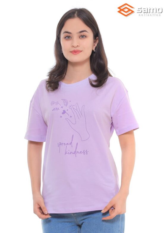 Футболка женская «Samo» (46-54) хлопок, принт