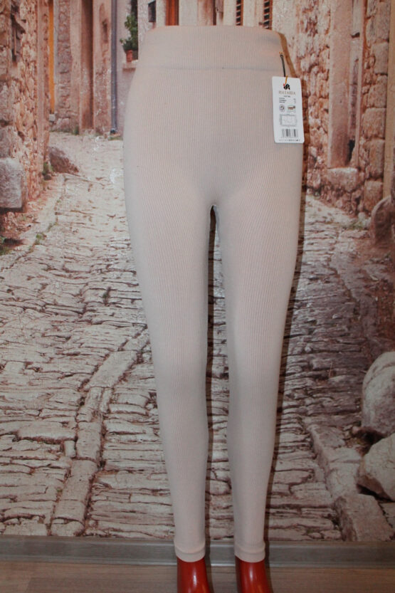 Лосины женские тонкие «Наташа» №5824 (M-L, L-XXL) рубчик