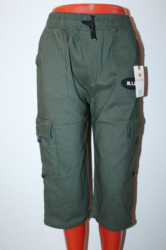 Бриджи женские «Наташа» №Q14 (S/M, M/L, L/XL, XL/2XL) с карманами