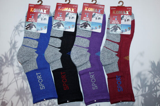 Носки женские теплые «Komax» №5550 термо (12 пар)