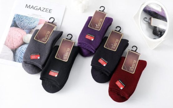 Носки женские теплые «Elise’s» №В241 начес, медик (10 пар)