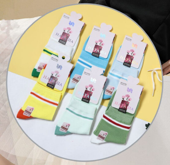 Носки женские тонкие «Наташа» №6783, 6782, 6785, 6784, 6781 (10 пар)