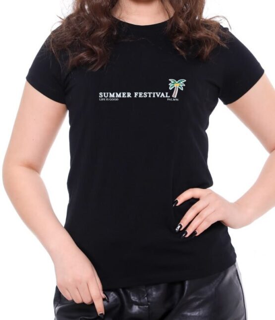 Футболка женская «Samo» №3834, 4071 (46-54) лайкра, принт