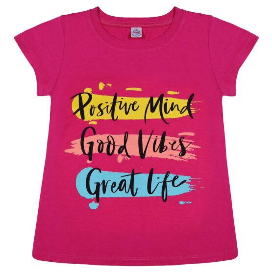 Футболка детская «Bonito» №0003 (8-12 лет) аппликация, девочка