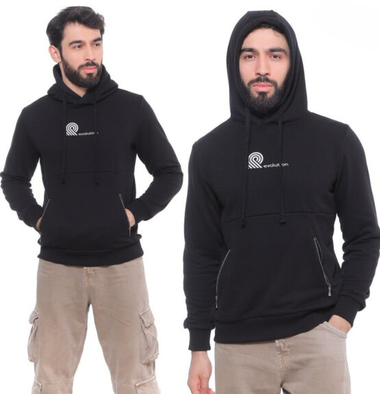 Толстовка мужская «Samo» №М8193F (M-3XL) карманы на молнии