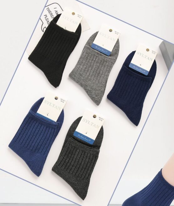 Носки детские тонкие «Syltan» №3711 (8-10, 10-12, 12-14) однотонные (10 пар)