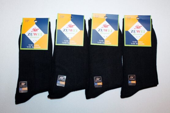 Носки мужские тонкие «Зувэй» №5653 плотные (12 пар)