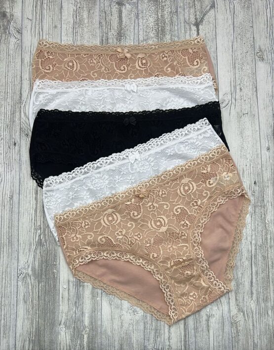 Трусы женские «Nicoletta» №84400 (2XL-4XL) гипюр