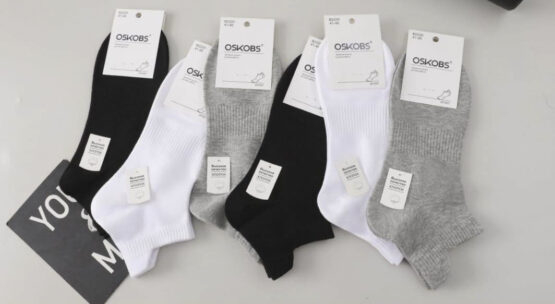 Носки мужские короткие «Osko» №В2220 завышенная пятка (12 пар)