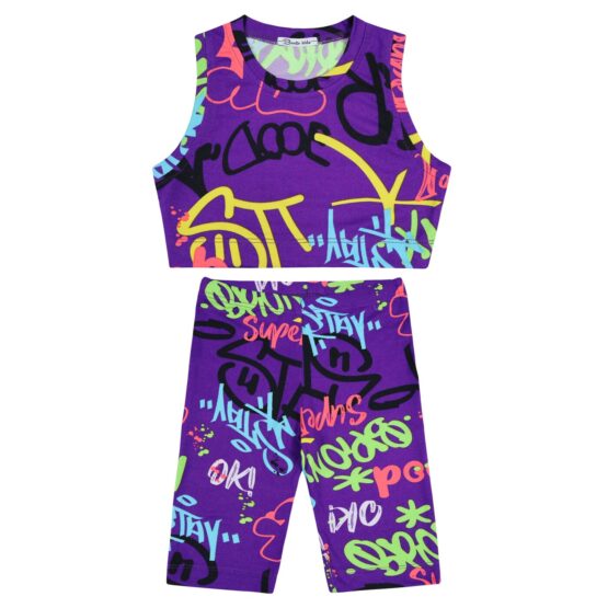 Комплект детский «Bonito» №1784 (8-12 лет) топ и бриджи, для девочек