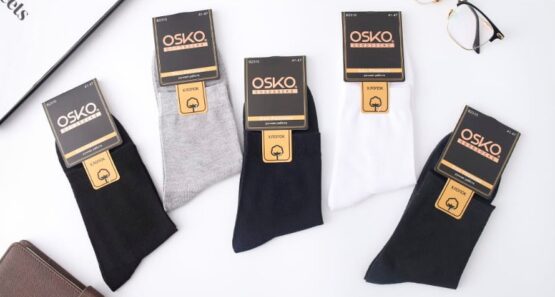 Носки мужские тонкие «Osko» №В2310 сетка (12 пар)