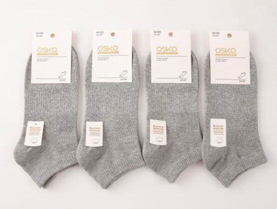 Носки мужские короткие «Osko» №В2266 резинка (12 пар)