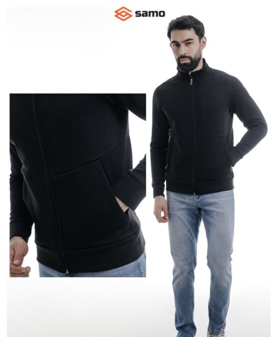 Толстовка мужская «Samo» №М8929 на молнии (48-56)