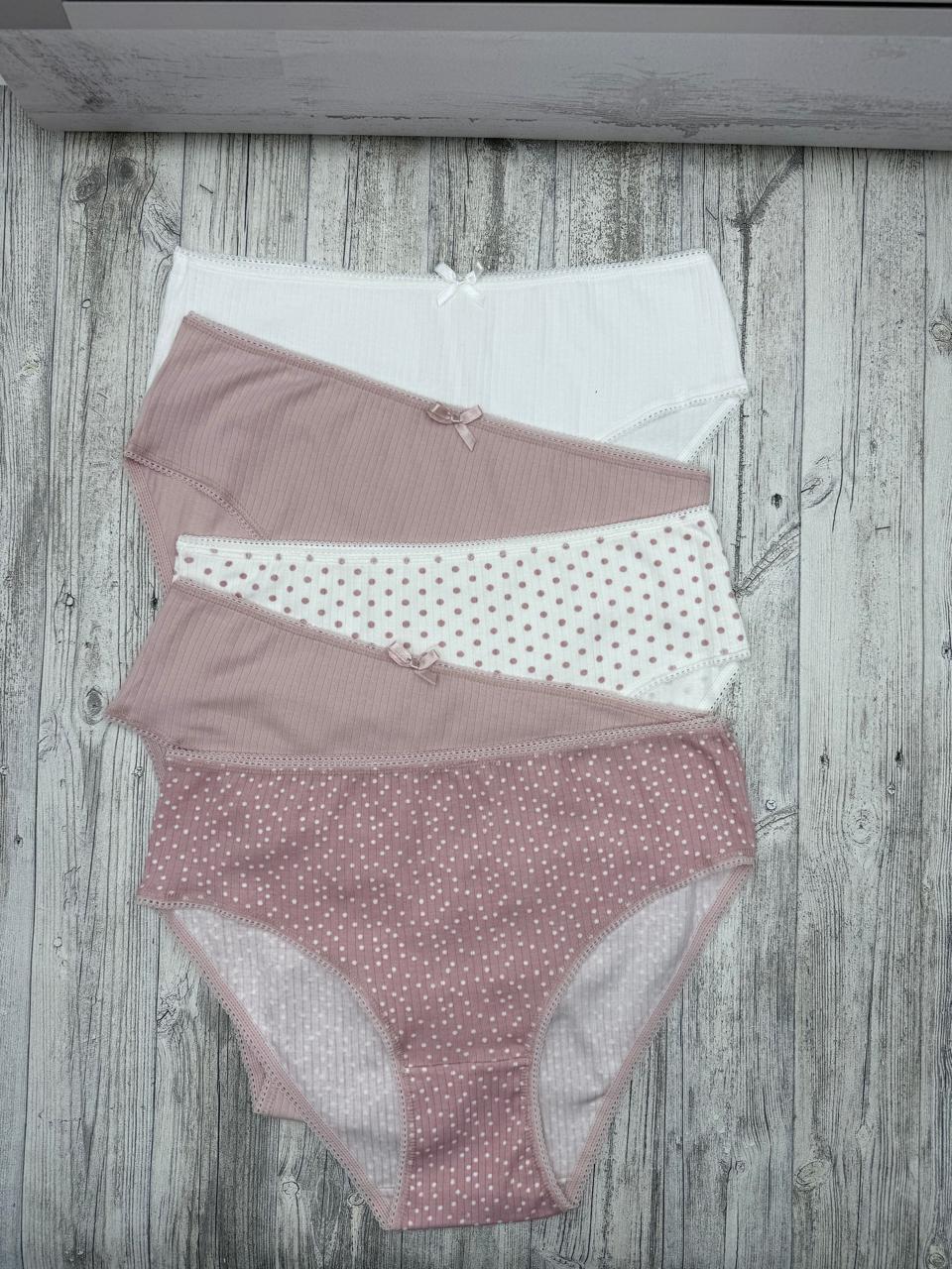 Трусы женские «Nicoletta» №124284 (2XL-4XL) рубчик