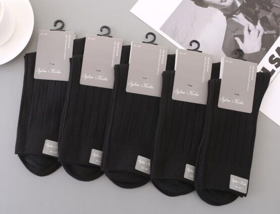 Носки мужские тонкие «Зувэй» №1255 резинка (10 пар)