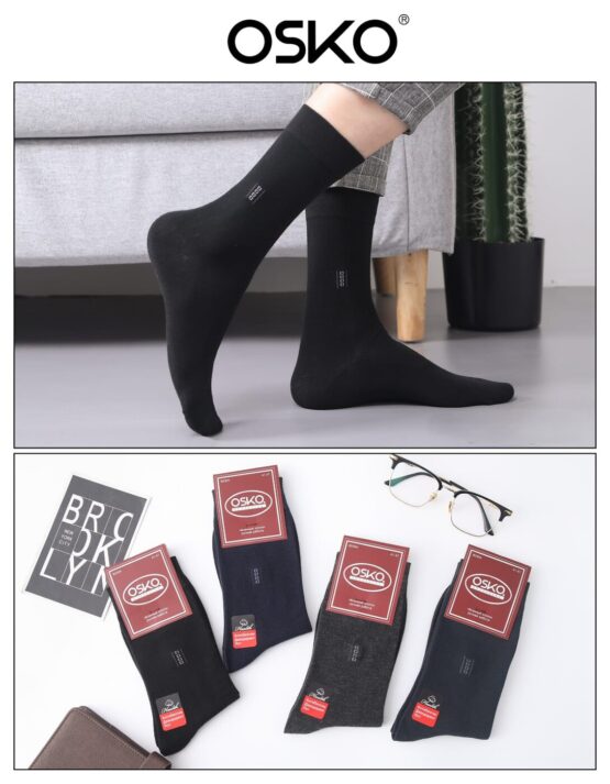 Носки мужские тонкие «Osko» №В2304 (12 пар)