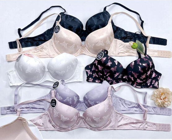 Бюстгальтер женский №0108 (С)(80-95) бабочки