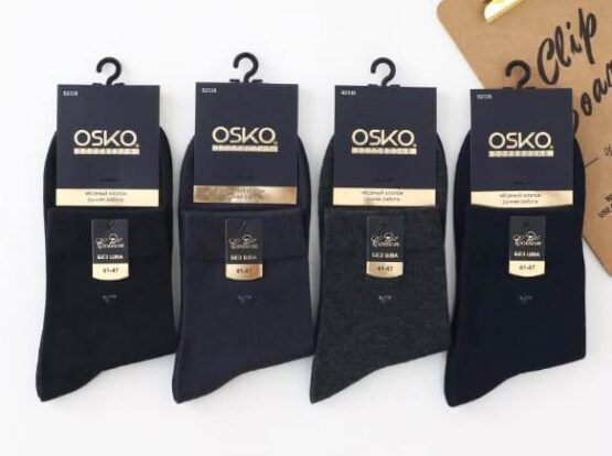Носки мужские тонкие «Osko» №2322, 2321, 2340, 2339, 2338, 2336, 2323, 2337 укороченные (10 пар)
