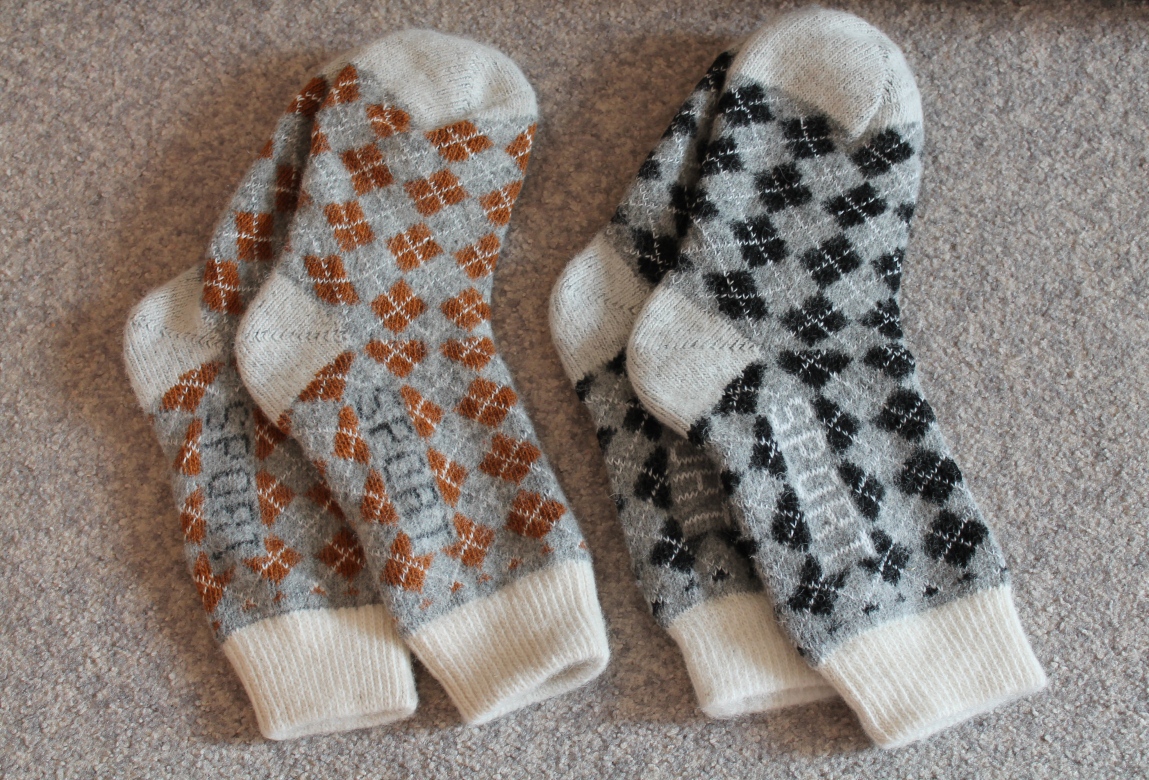 Носки мужские вязаные