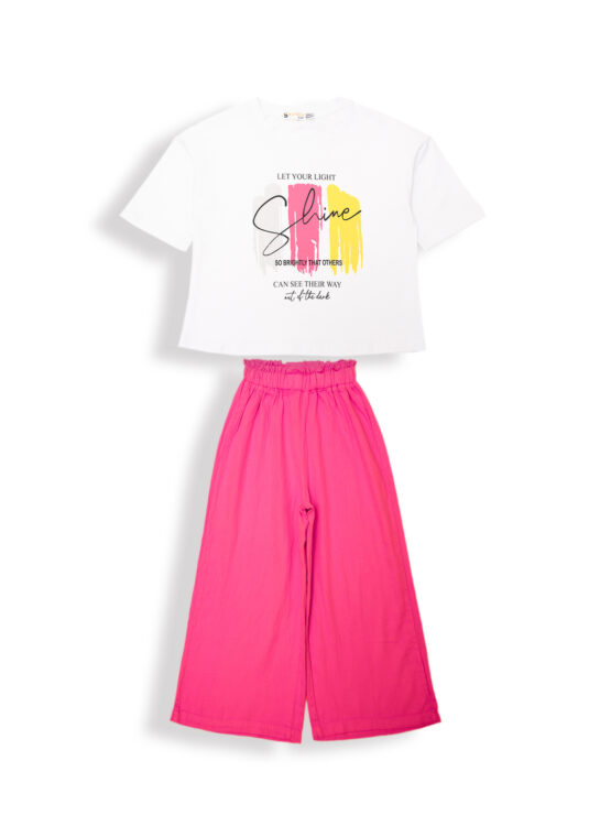 Комплект детский «Bonito» №1945 (8-12 лет) футболка и брюки, для девочек