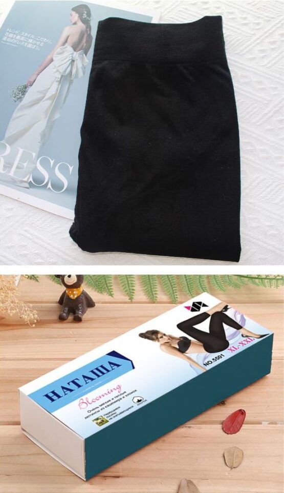 Лосины женские тонкие «Наташа» №5502, 5501 (M-7XL) кашемир