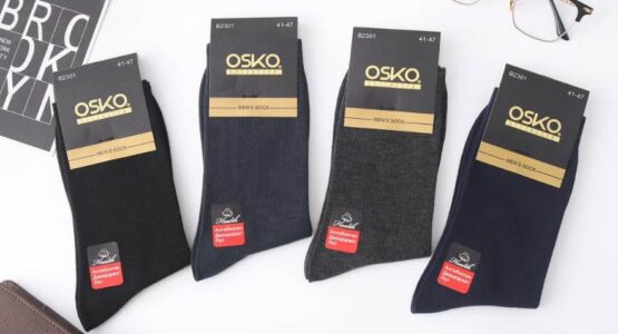 Носки мужские тонкие «Osko» №В2301 (12 пар)