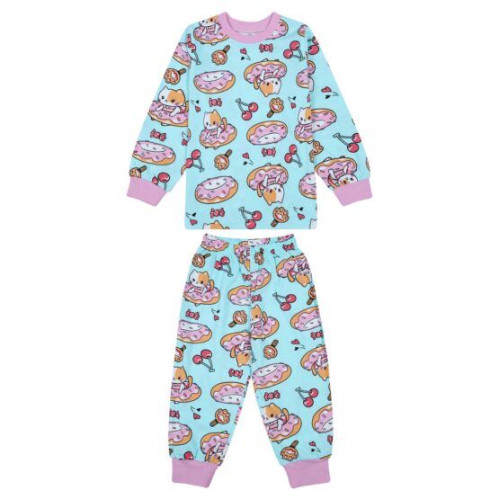Пижама детская «Bonito» №3010 (2-6 лет) длинный рукав, для девочки