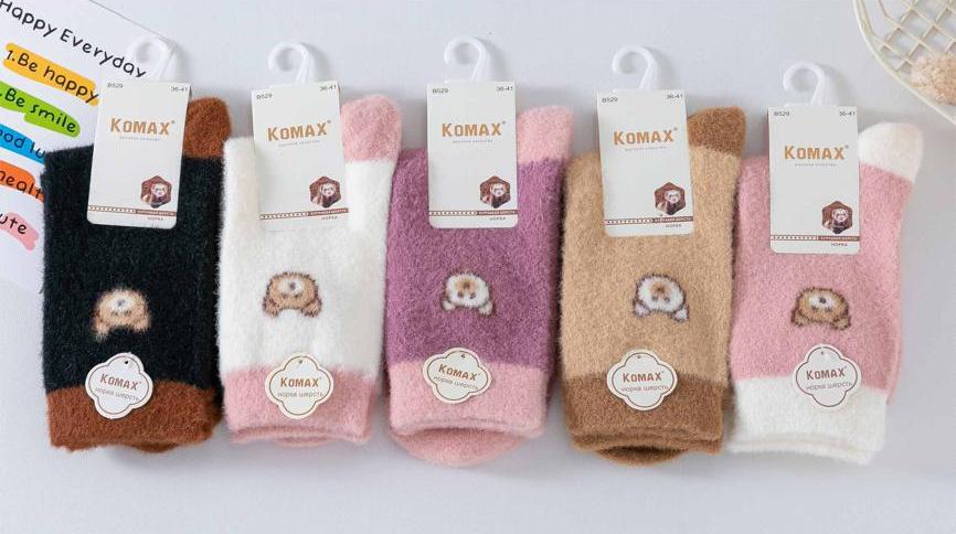 Носки женские теплые «Komax» №В529-32 (10 пар)