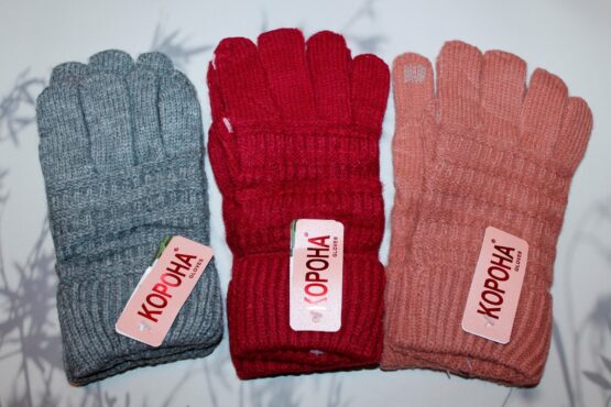 Перчатки женские «Корона» №G7673 (12 пар)