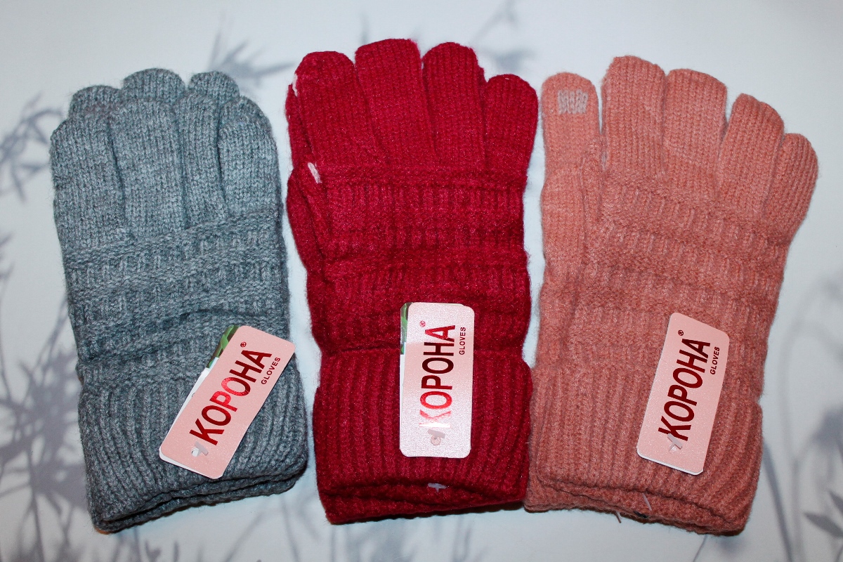 Перчатки женские «Корона» №G7673 (12 пар)