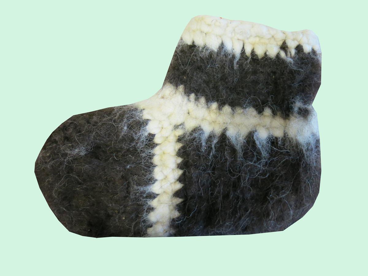 Носки-чуни вязаные