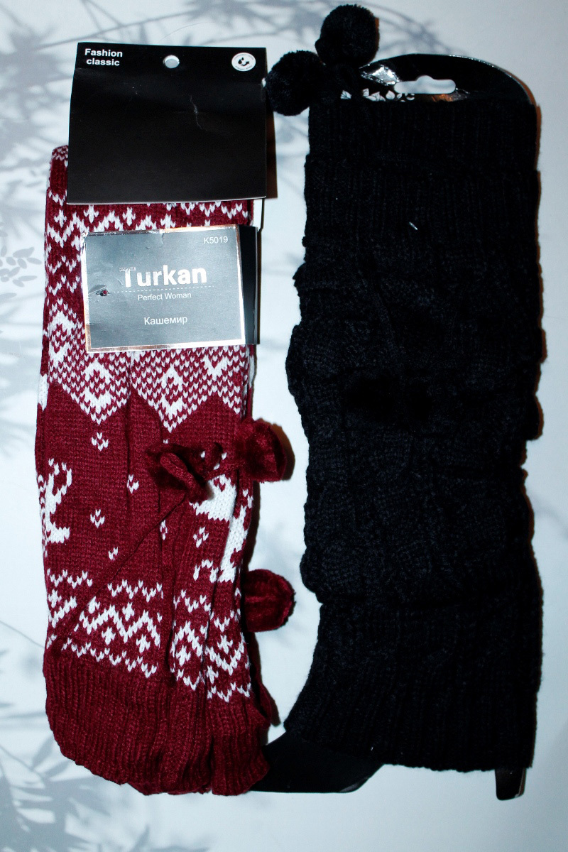 Гетры женские «Turkan» №5012, 5019 (12 пар)