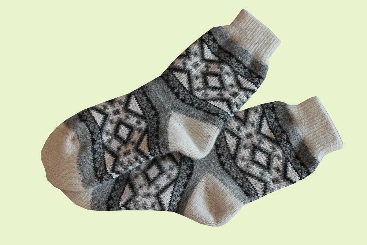 Носки женские вязаные