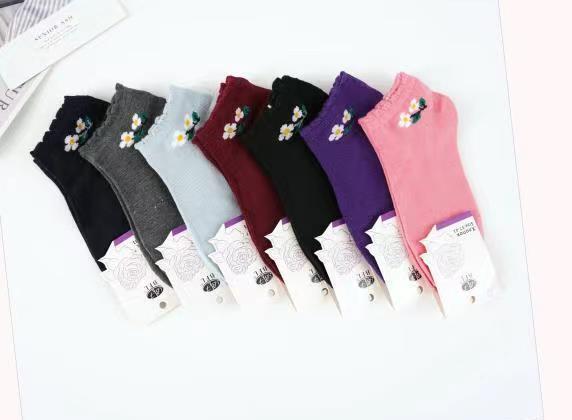 Носки женские короткие «BFL» ассорти (12 пар)